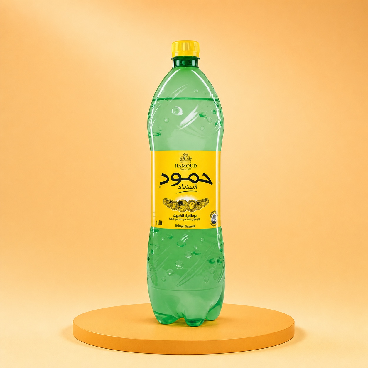 Hamoud 1 L - bouteille plastique